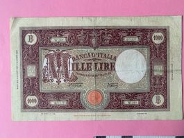 ITALIA - Mille Lire - 9 Giugno 1945 - Tipo BARBETTI