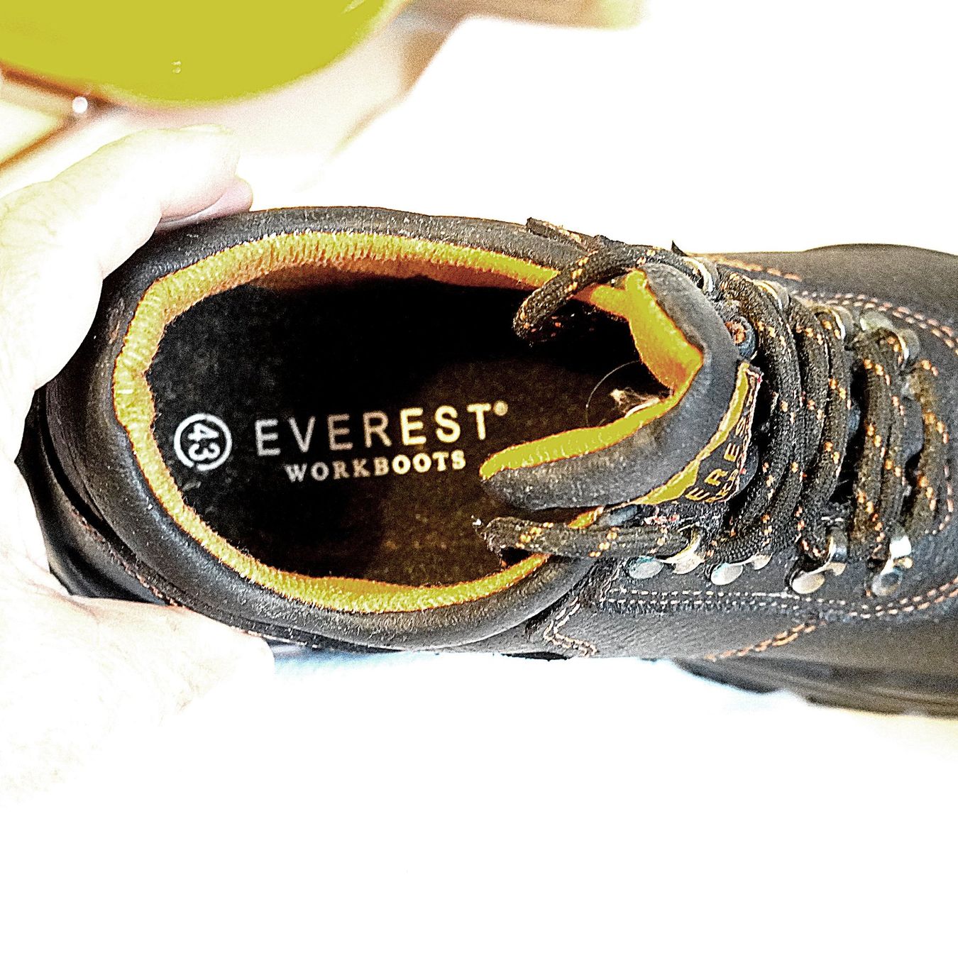 Herrenschuhe: Arbeitsschuhe mit Stahlkappe Gr. 43 – Gebraucht aus Baar von 2cvbaar 4