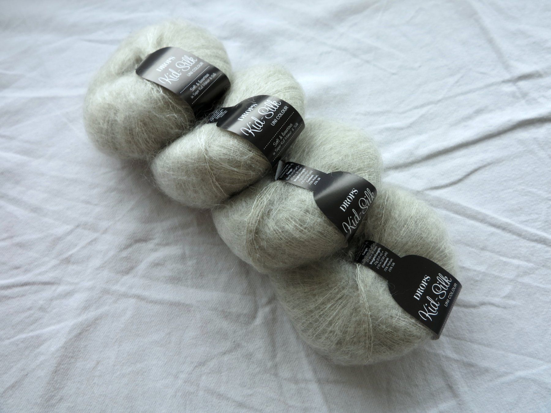 Wolle: DROPS Kid Silk – Neu und originalverpackt aus Büttikon AG von Kaebri