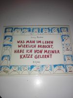 Was man im Leben braucht, habe ich von meiner Katze gelernt