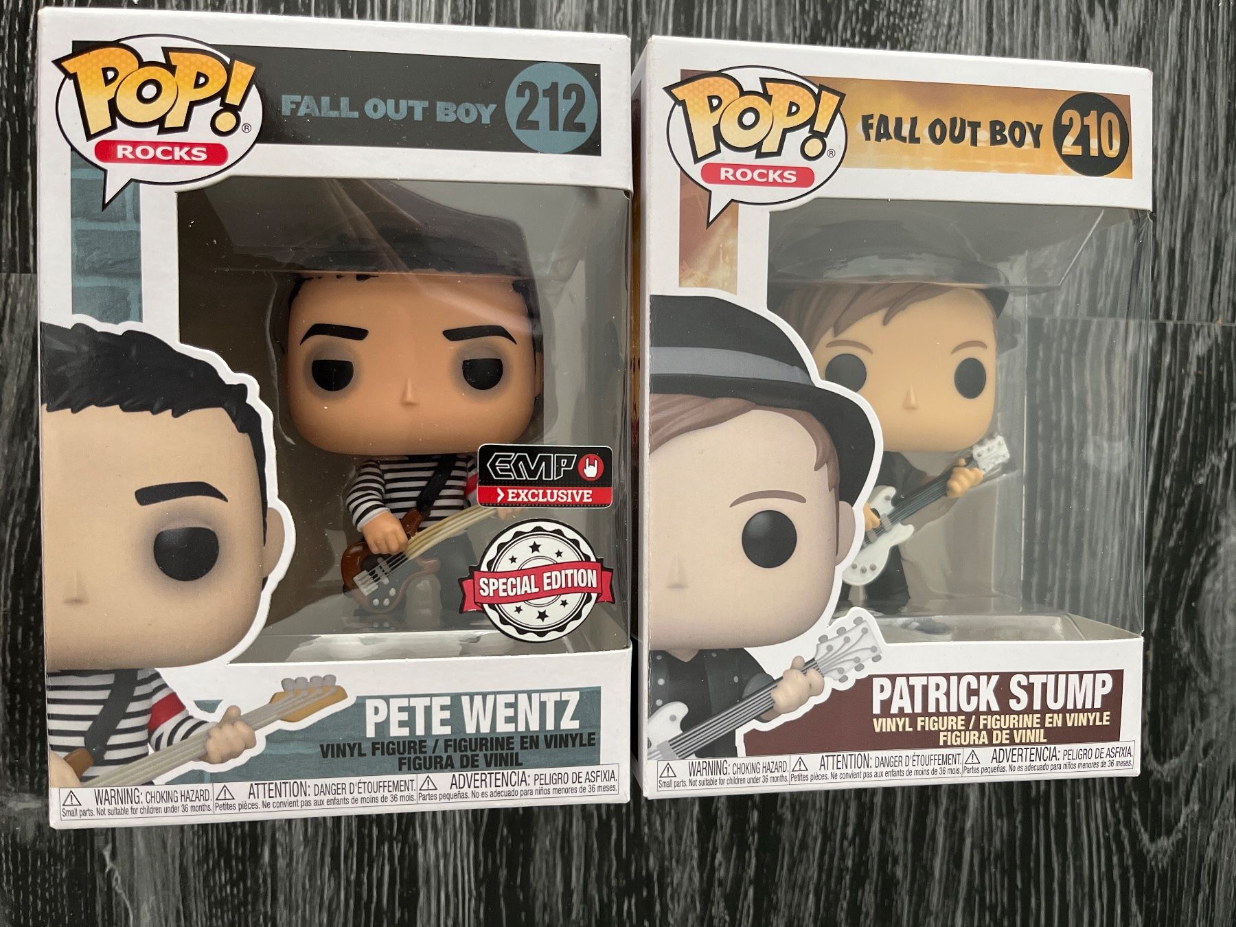 Funko Statuette: Funko pop Fall of boy Peter et Patrick – Nuovo e nell'imballaggio originale da Yverdon-les-Bains venduto da vin_95zk