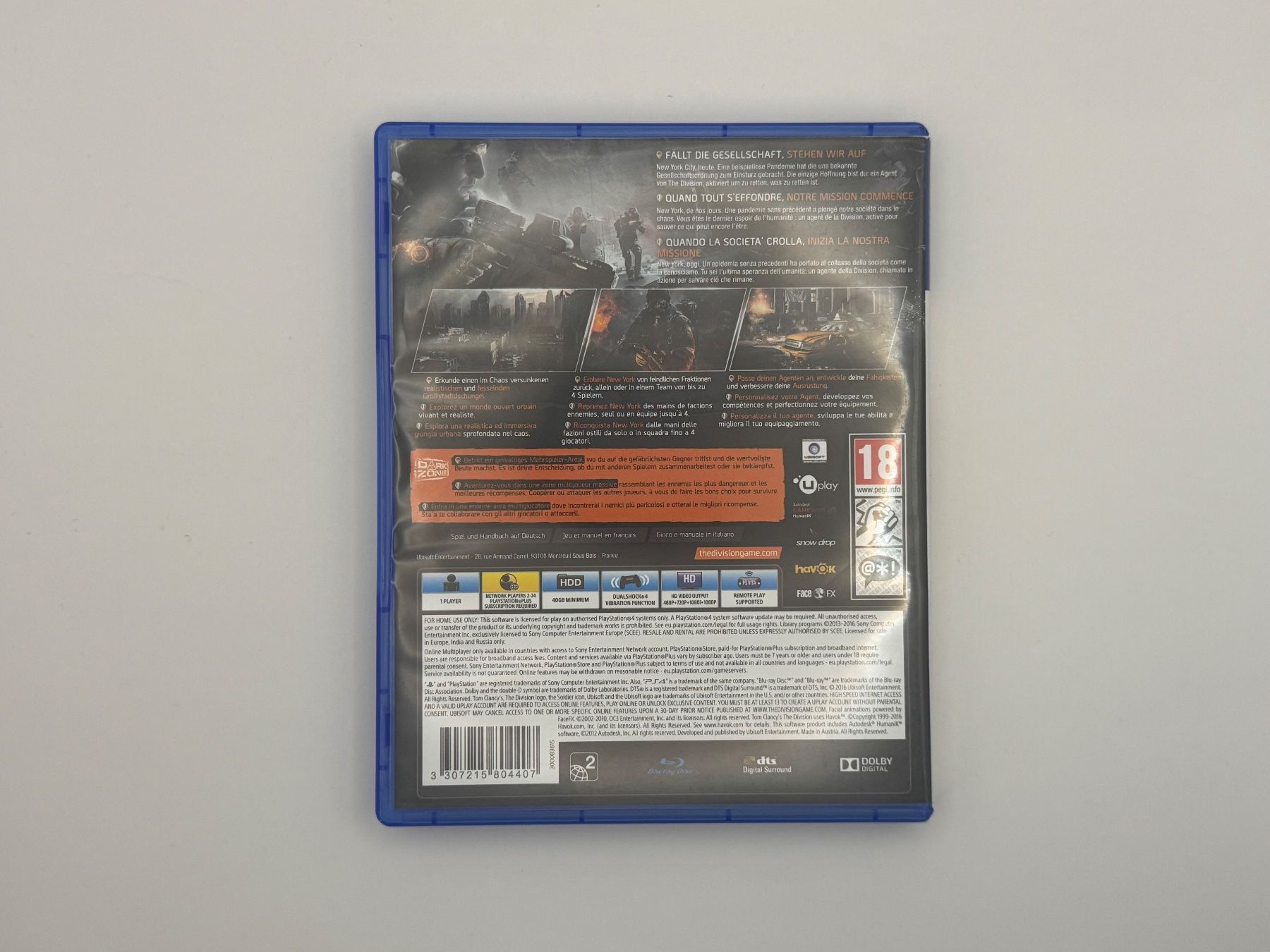 Sony Giochi: Playstation 4 - Tom Clancy's The Division – Usato da Bettlach venduto da awi_7jcb 1
