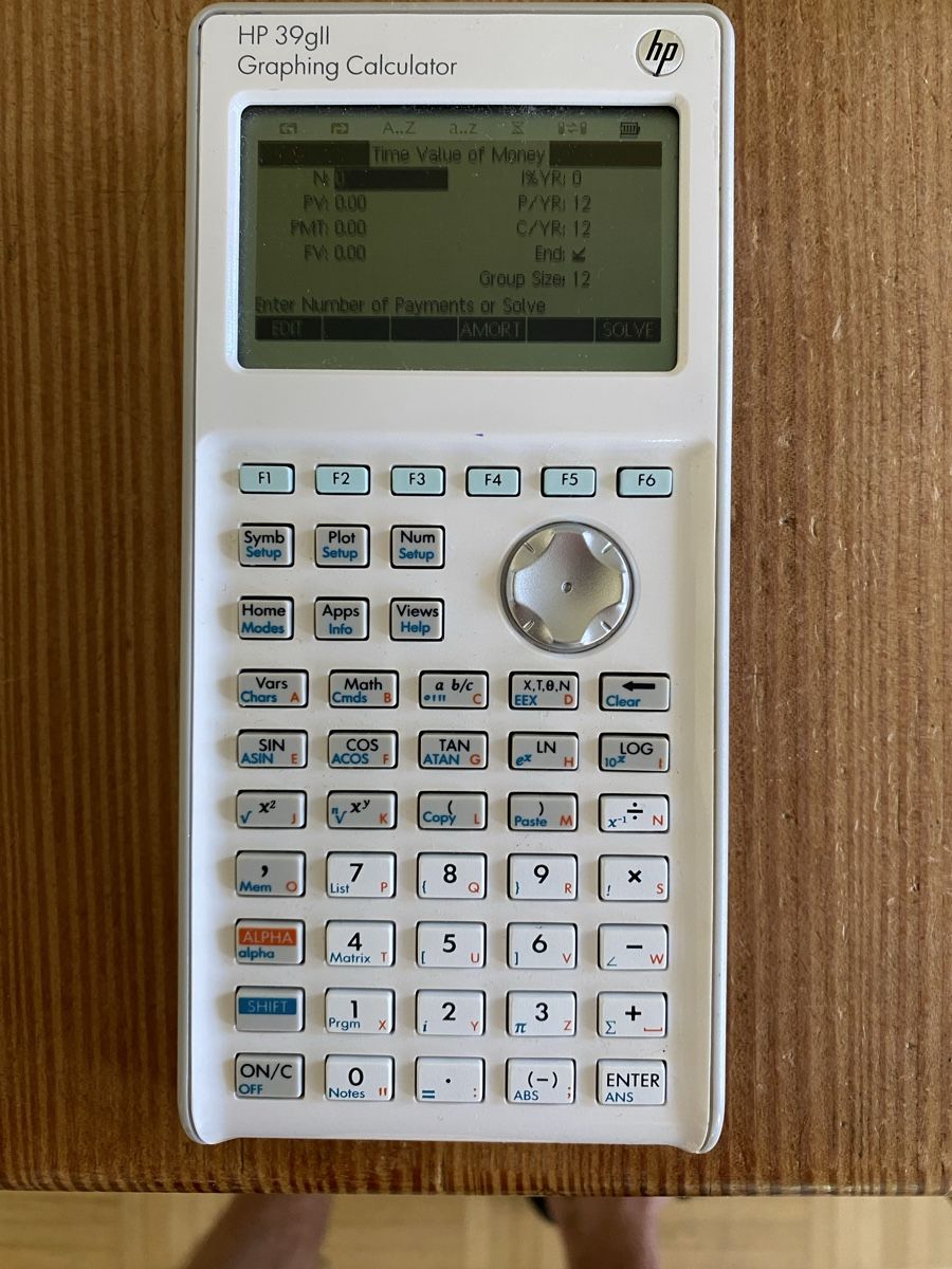 Hewlett Packard Calcolatrici tascabili: HP 39gII Graphing Calculator inkl. Kabel – Usato da Zürich venduto da twibbi 7