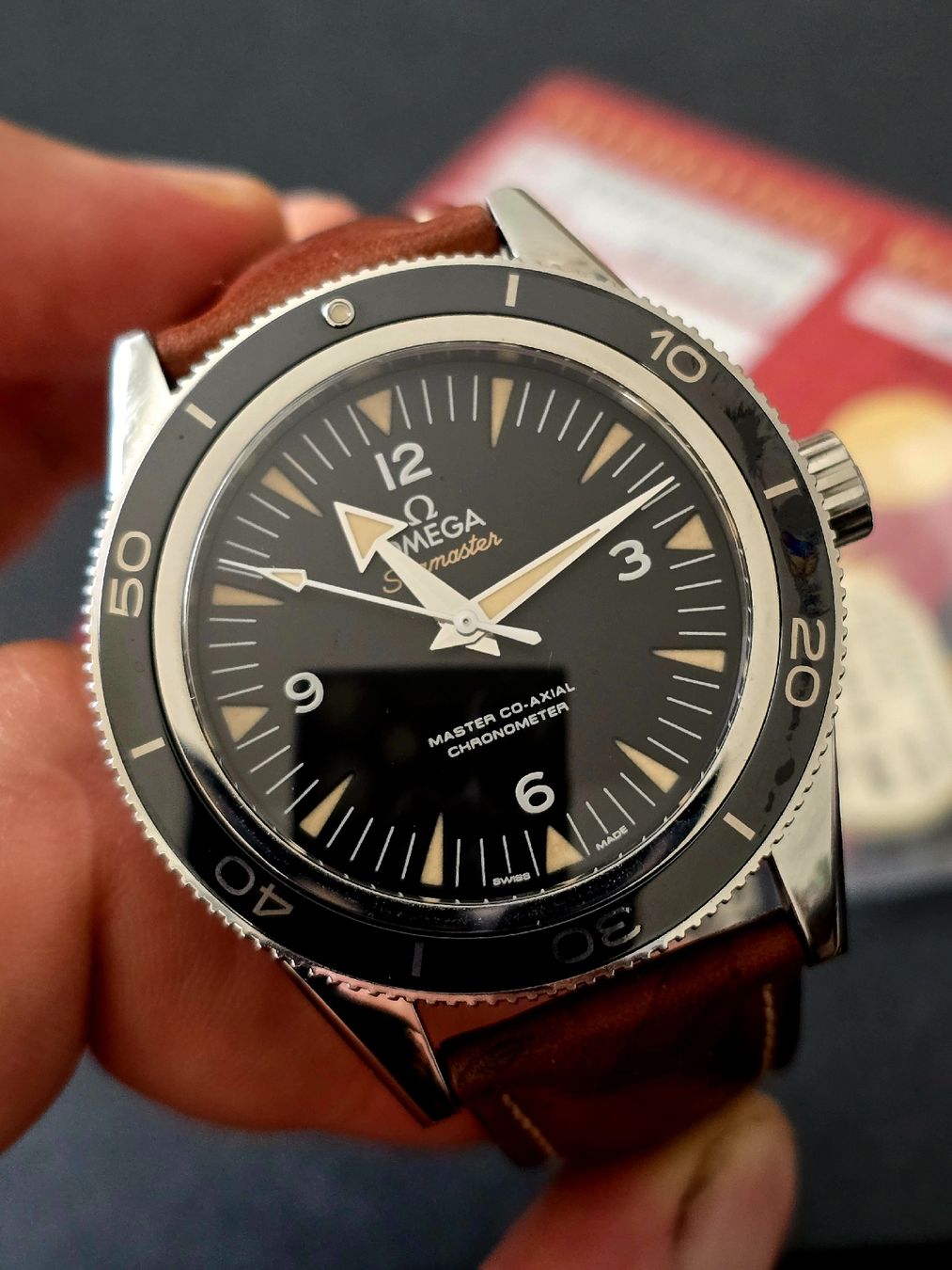 Omega Orologi: Omega Seamaster 300 Master Co-Axial Chronometer – Usato da Basel venduto da TimelessWanderer