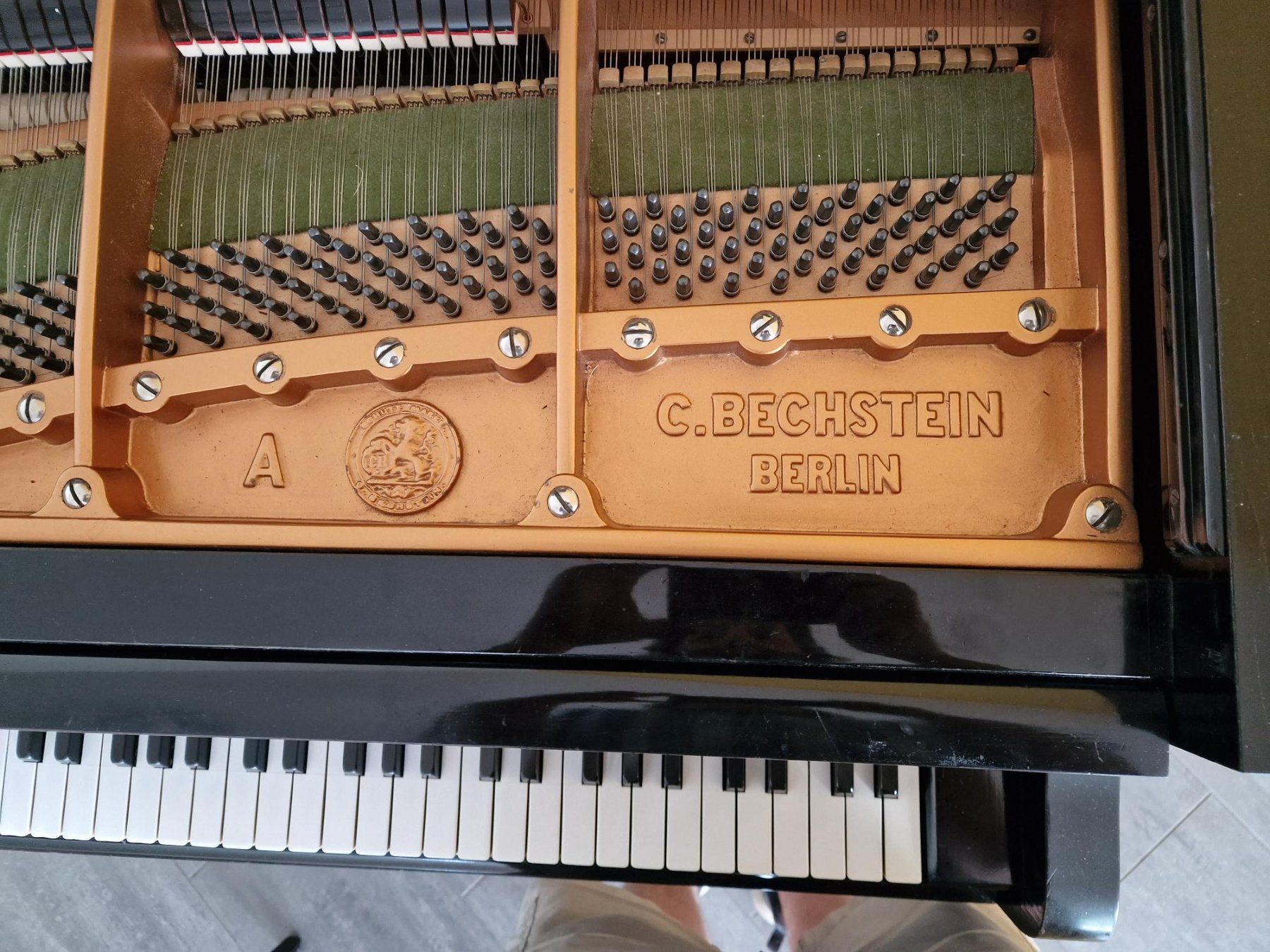 Musikinstrumente: Flügel C. Bechstein zu verkaufen. – Gebraucht aus Eschenbach SG von Hoerbys 3