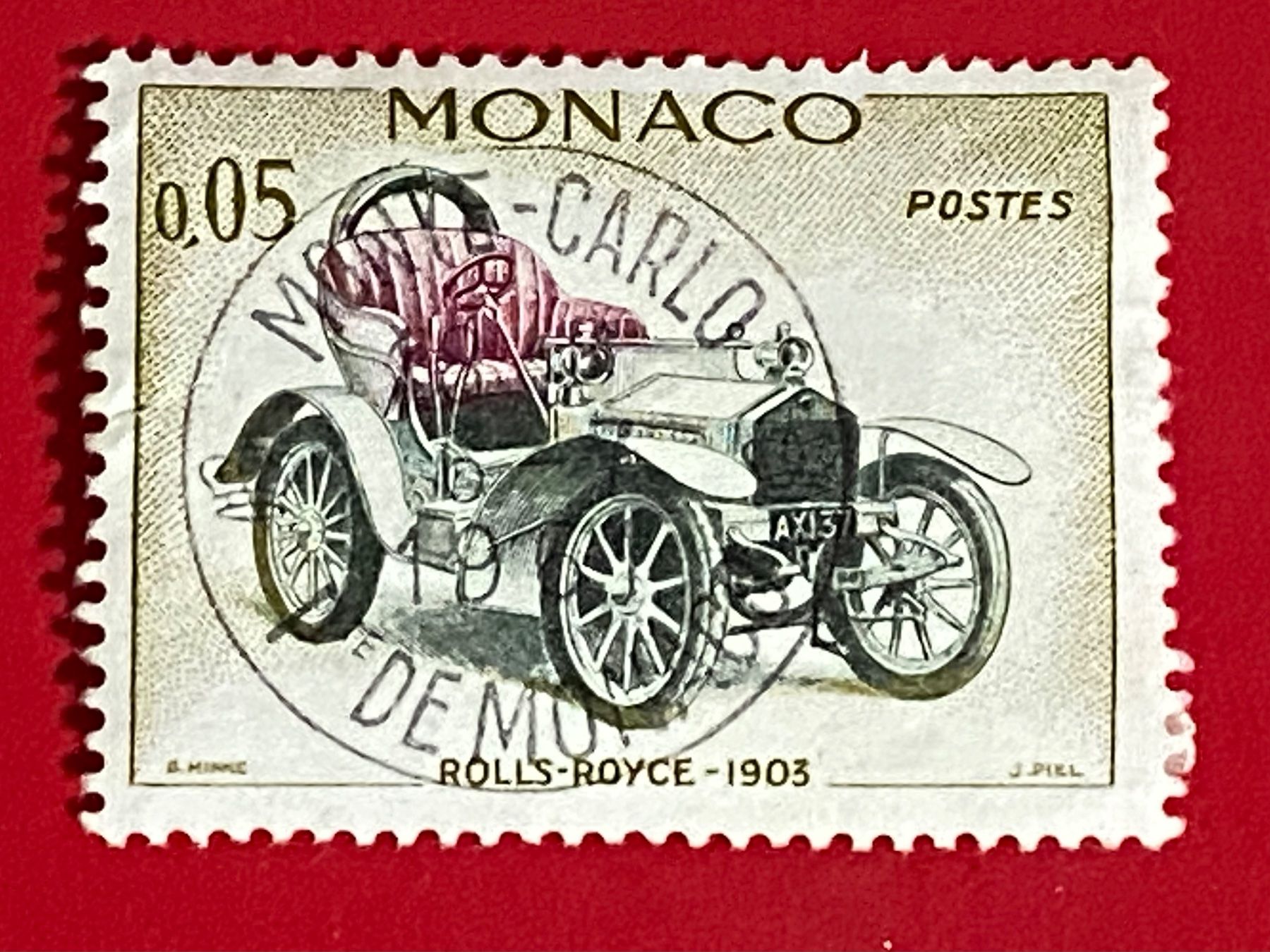 Tutti i francobolli: Timbres - Monaco – Usato da Petit-Lancy venduto da Solcarm 7