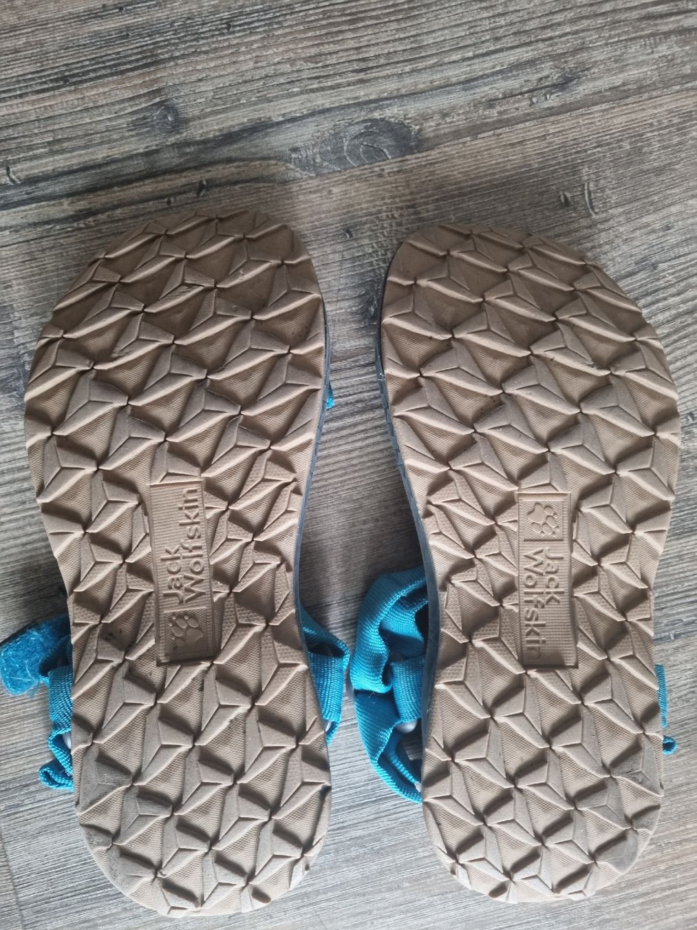Jack Wolfskin Herrenschuhe: Jack Wolfskin Sandale,  blau – Gebraucht aus Wattenwil von merida12 3