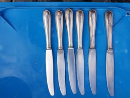 versilberte Messer