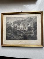 Stich Bürglen Uri  Goldrahmen