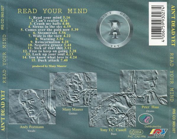 CD: Ain't Dead Yet – Read Your Mind – Usato da Thayngen venduto da doncorvetto 2