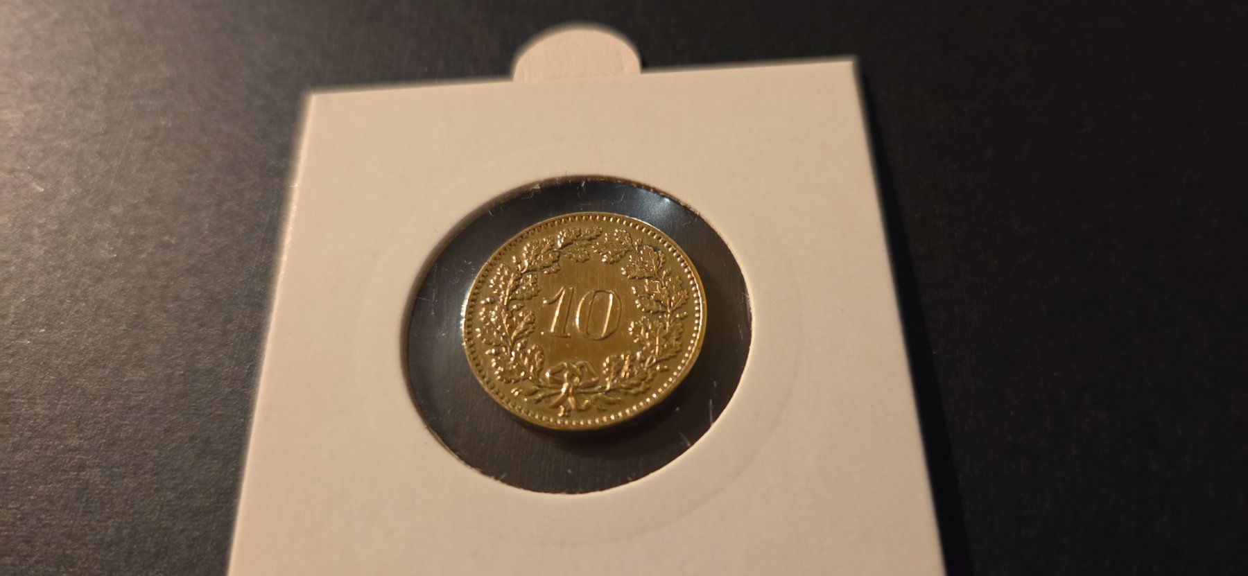 Tutti le monete: 10 Rappen 1919 Messing – Usato da Rütschelen venduto da Urmel16 1