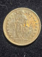 Schweizer Münze, ½ Fr., 1943, sehr gut erhalten, Rarität