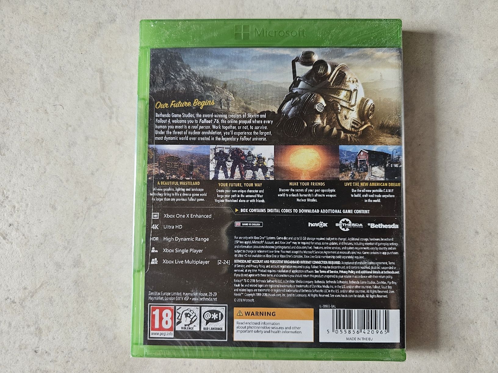Microsoft Giochi: Fallout - 76  /  Fabrikneu XBOX ONE (EN) – Nuovo e nell'imballaggio originale da Schneisingen venduto da backstore24 1
