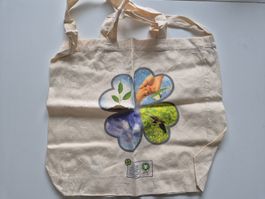 dm Stofftasche, Tragetasche, Einkaufstasche 46 x 40 cm.