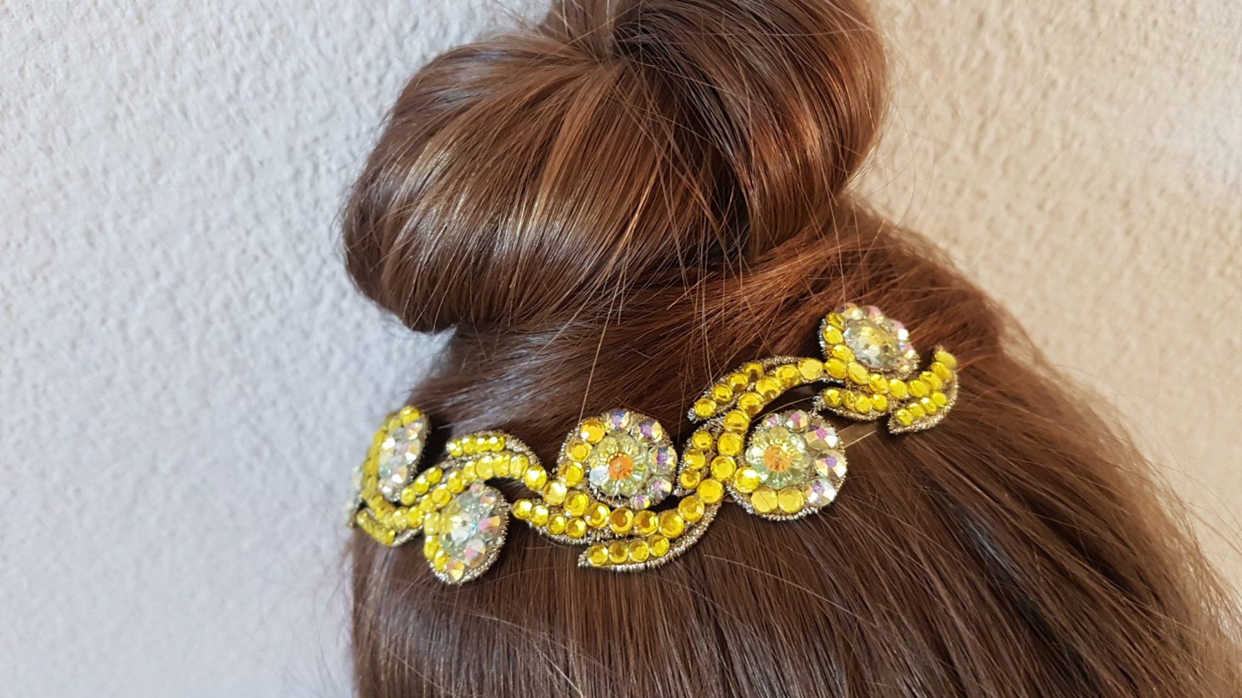 Accessori per capelli: Haarspange mit Swarovski Steinen 17cm. – Nuovo (secondo la descrizione) da Zürich venduto da 280_yc86 4
