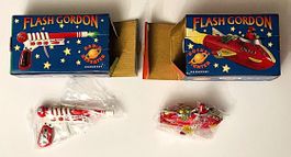 Flash Gordon Weihnachtsbaumschmuck, 2er Set, Neu!
