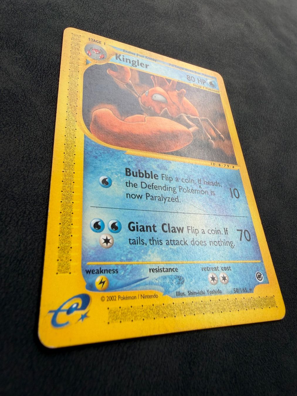 Pokémon Carte collezionabili: Kingler 50/165 | Expedition | EN – Usato da Aarau venduto da fgr15 2