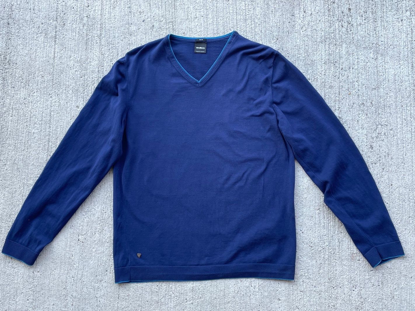 Pullover & Sweatshirts: Pullover Strellson, Gr. XL, königsblau – Gebraucht aus Winterthur von Tabalugi