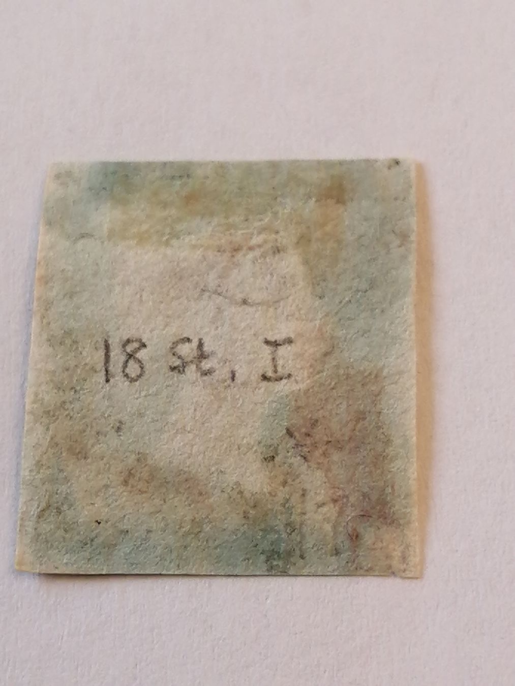 Alle Briefmarken: One Penny Red 1841, Platte 18 – Gebraucht aus Happerswil von tschergi 1