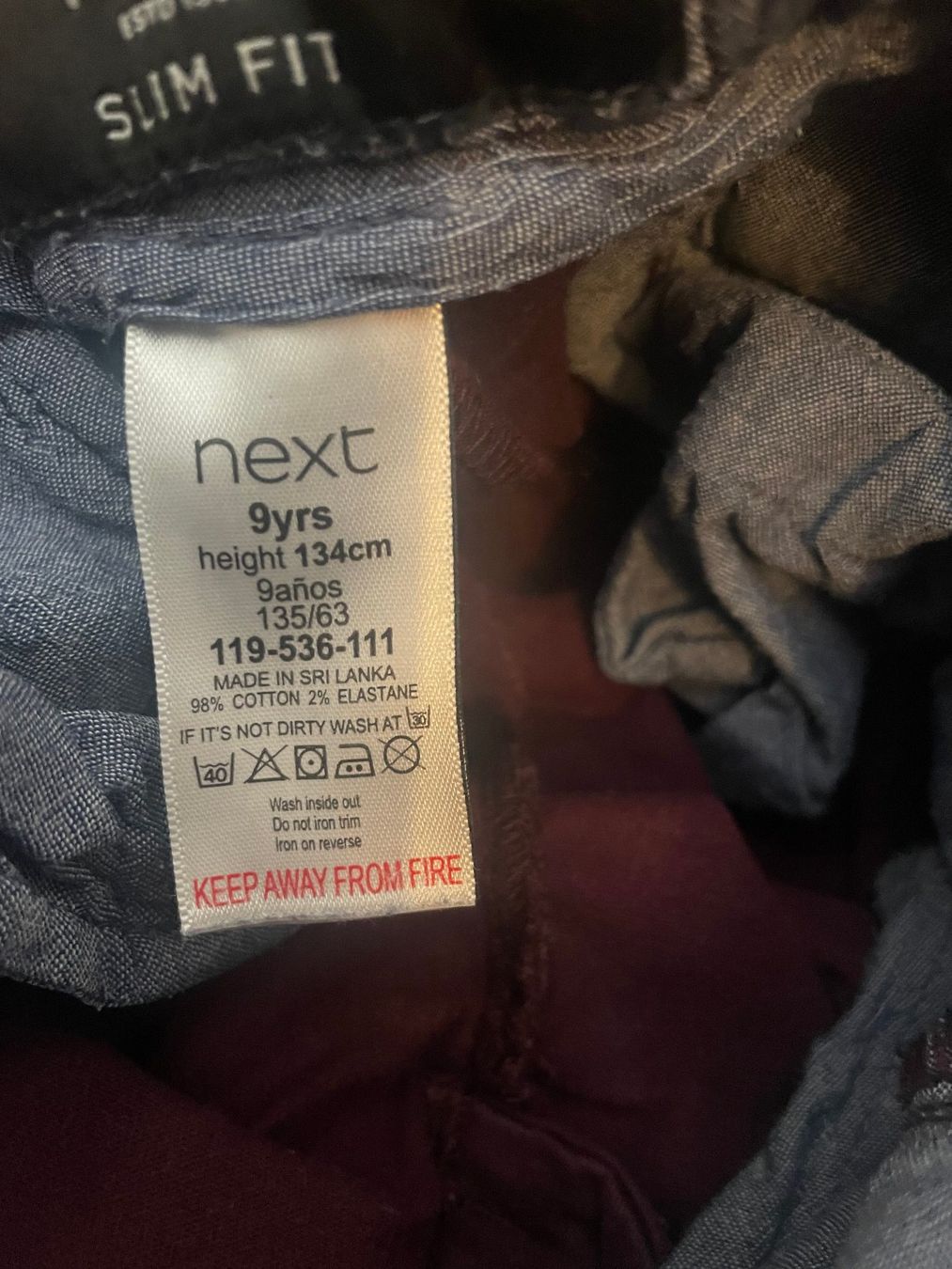 Next Hosen: Pantalon enfant 134 cm / 9 ans – Gebraucht aus Satigny von Suisse_gigi 4