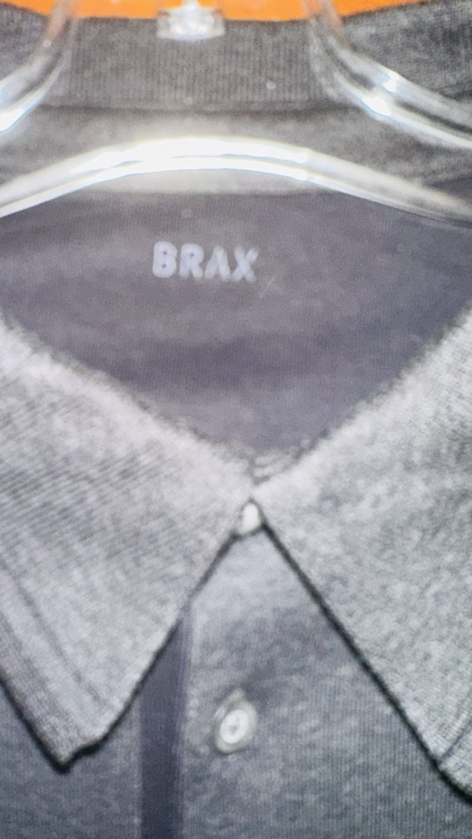 Brax Magliette Polo: Brax Poloshirt Langarm Baumwolle Grau Gr. M - – Usato da Menziken venduto da cla_8qfq 2