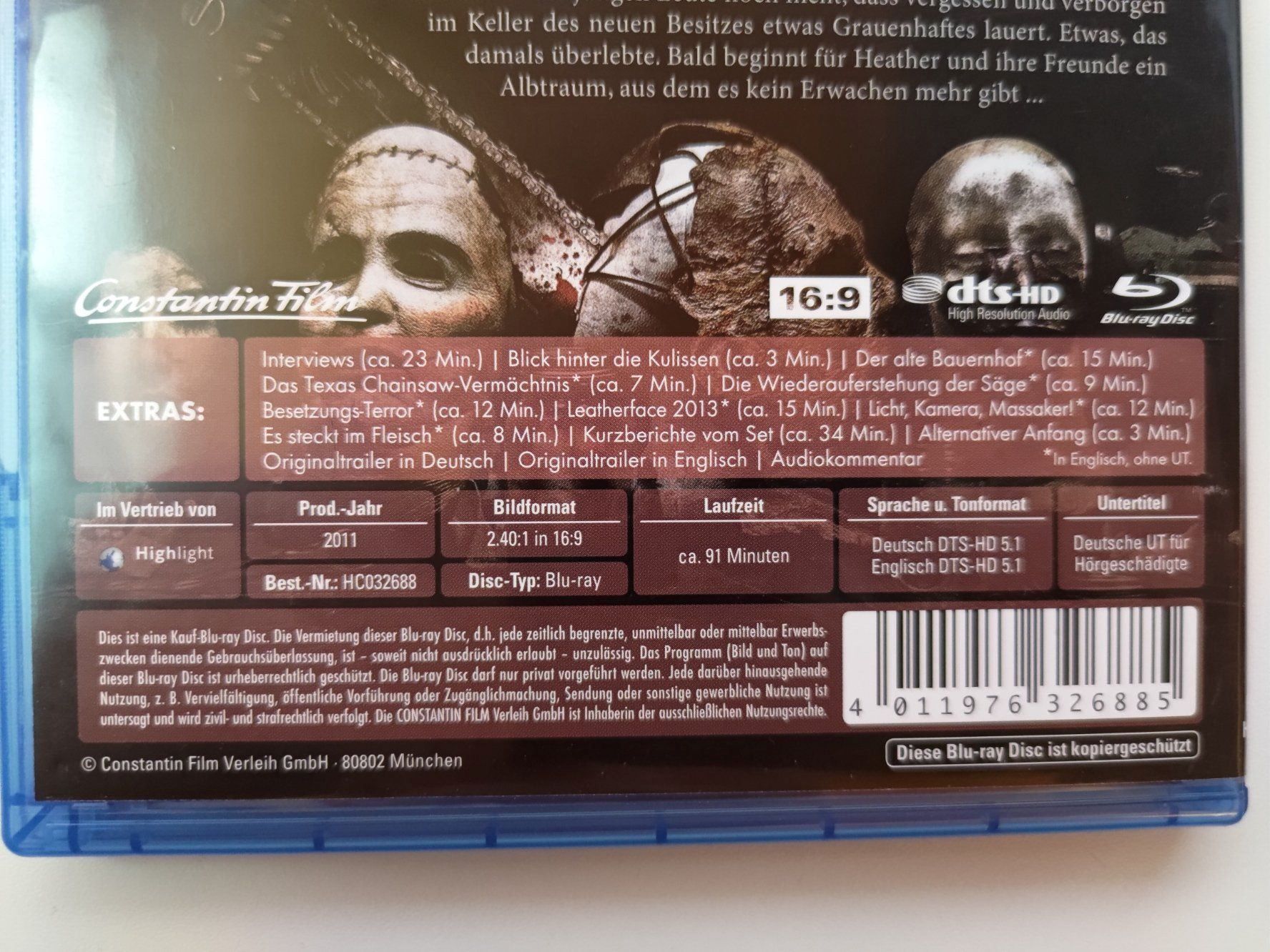 Tutti i DVDs: Texas Chainsaw – Usato da Liestal venduto da Kratzilla 3