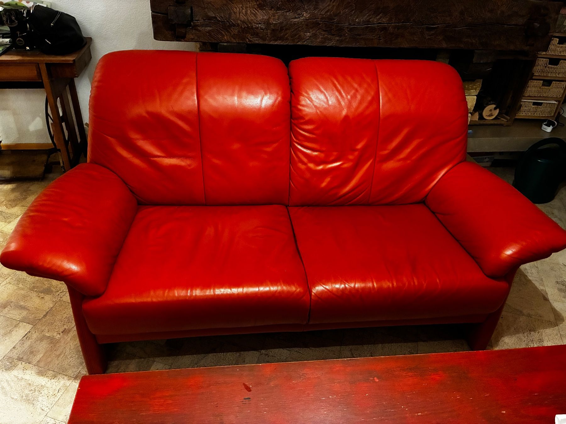 Sofas: 2 canapés cuir – D'occasion à Bassecourt par mel_8xpp 1