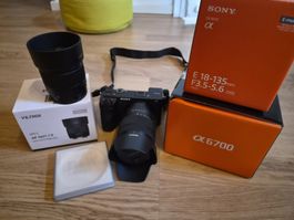 Sony Alpha 6700 mit 2 Objektiven - sehr gut erhalten