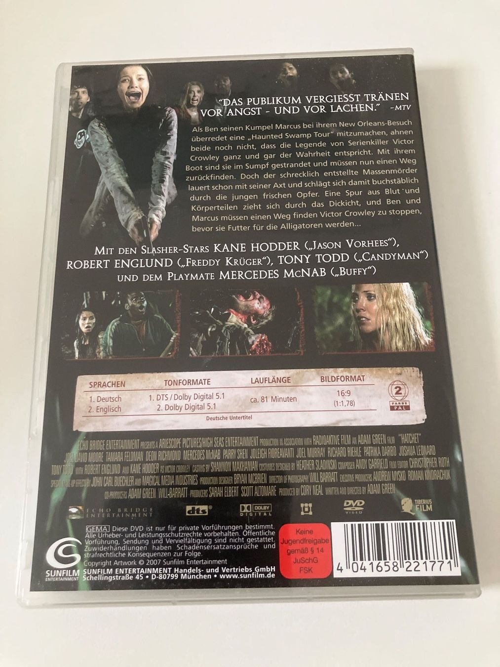 Tutti i DVDs: Hatchet (DVD) – Usato da Arbon venduto da HelFer01 1