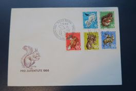 FDC Pro Juventute 1966 und 1967 und 1969