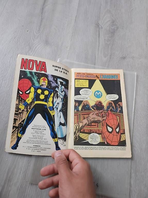 BD: Bande dessiné marvel présente nova 22 – D'occasion à Romont FR par Alejandro111 2