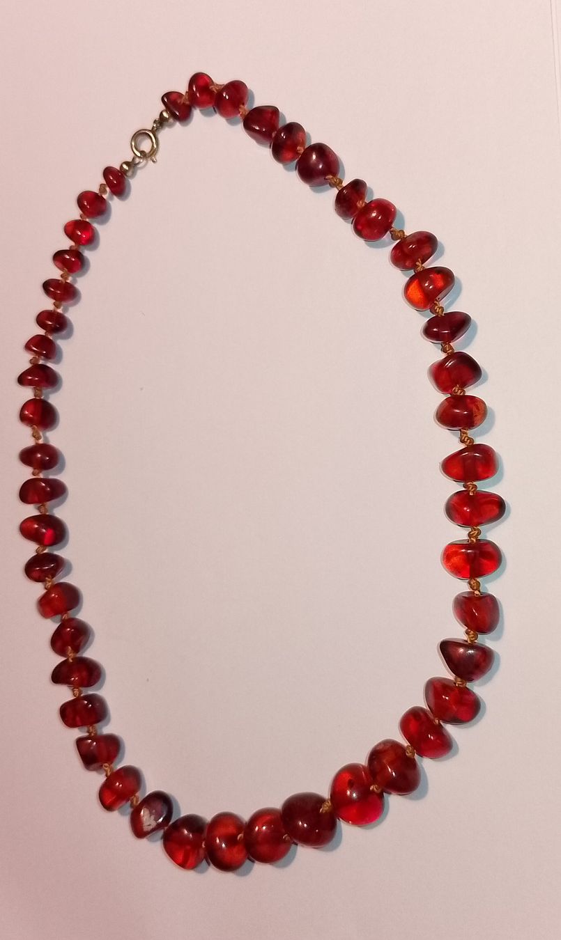 Catenine: Bernsteinkette 43 cm – Usato da Therwil venduto da col_m6rx 1