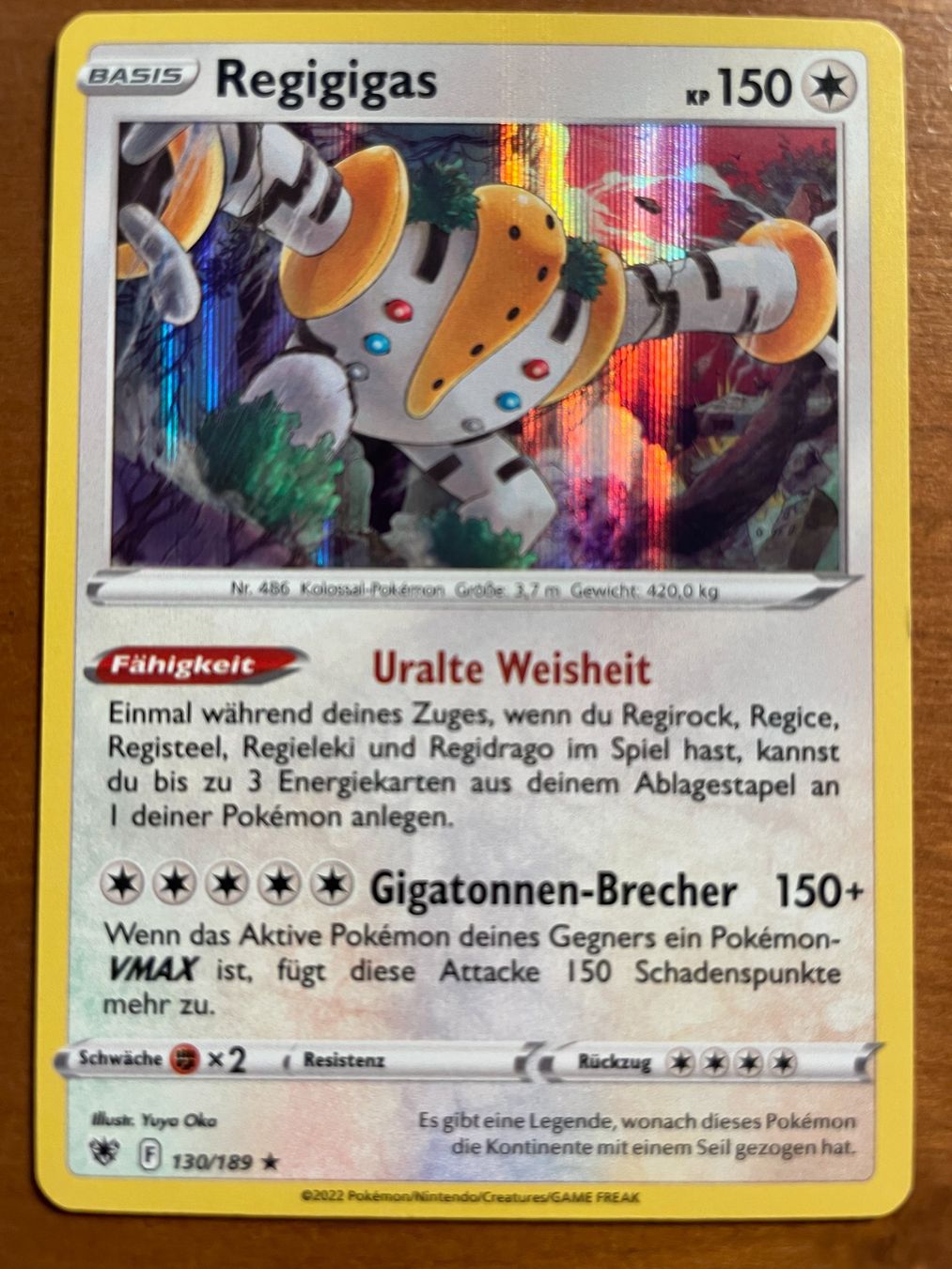 Pokémon Carte collezionabili: Pokemon Regigigas Holo (Versand gratis) – Nuovo (secondo la descrizione) da Chur venduto da Angerson