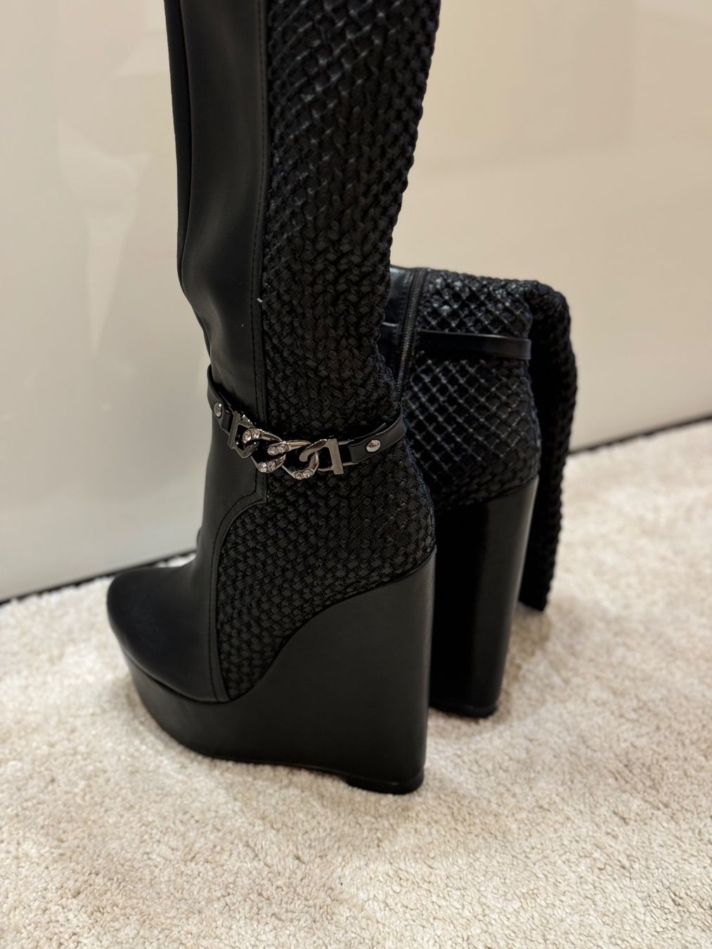 Scarpe da donna: Plateu Wedge Boots, Gr. 39 – Nuovo (secondo la descrizione) da Oberdiessbach venduto da j_schafi 8