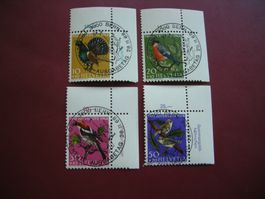 1968 PRO JUVENTUTE SATZ VOLLSTEMPEL BERN AUSGABETAG 28.11.68