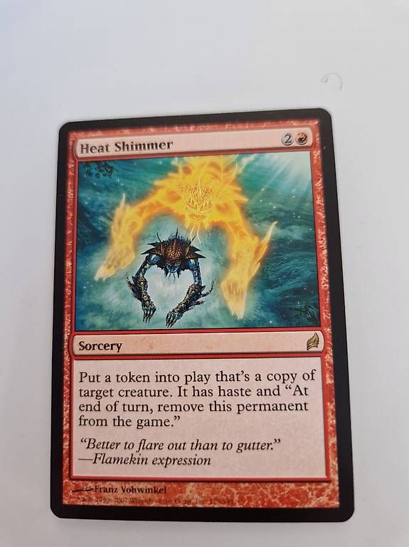 Carte collezionabili: Magic the Gathering Heat Shimmer – Usato da Sennhof venduto da Thorgal77