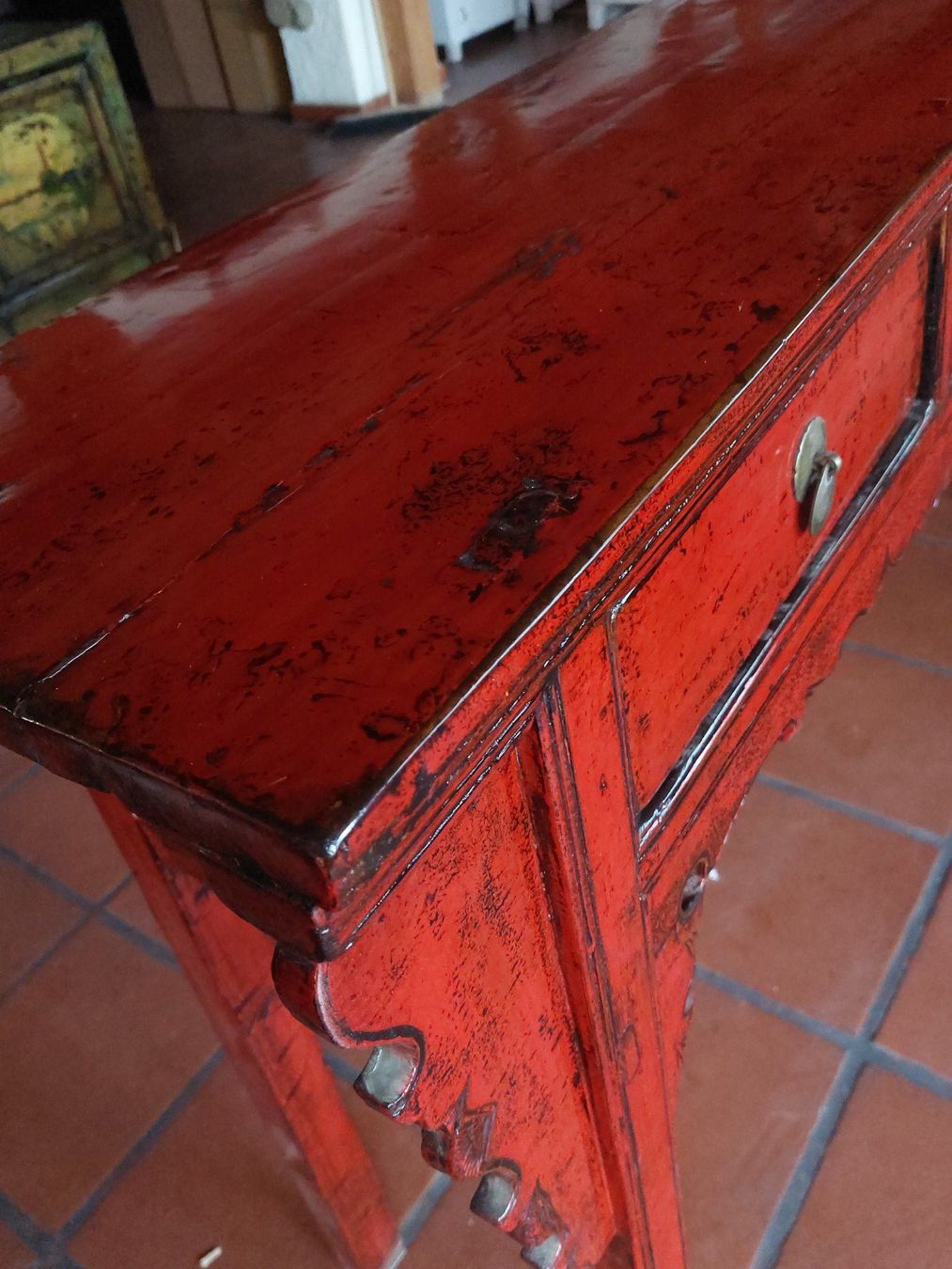 Cassettiere: Konsole Vintage rot – Nuovo (secondo la descrizione) da Cham venduto da mjg1901 5