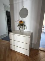 Kommode mit drei Schubladen (Malm Ikea) 