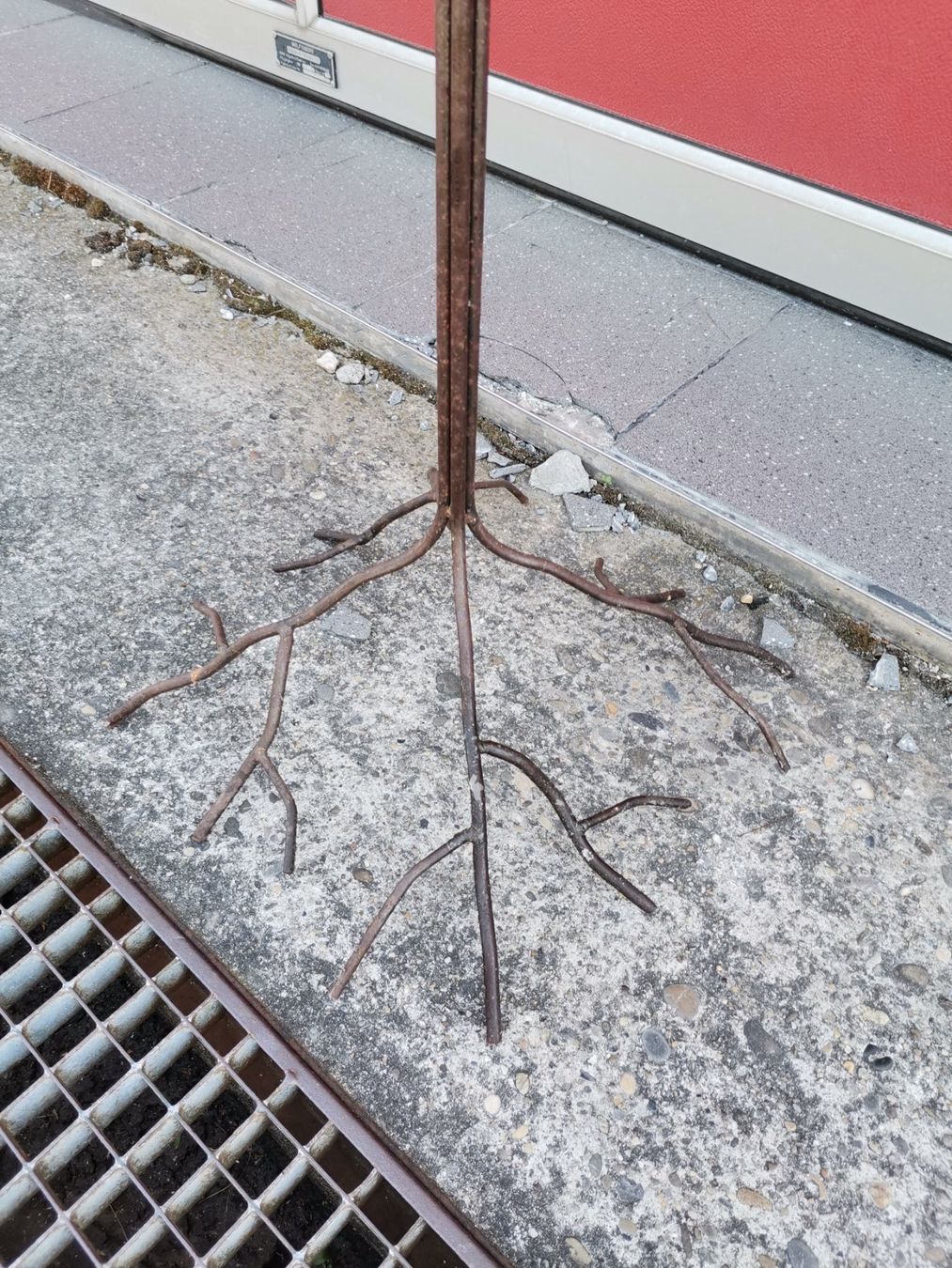 Portacandele: Grosser Kerzenständer, Baum, Metallbaum, Eisenbaum, Ständer – Usato da Wiedlisbach venduto da materialkreislauf 5
