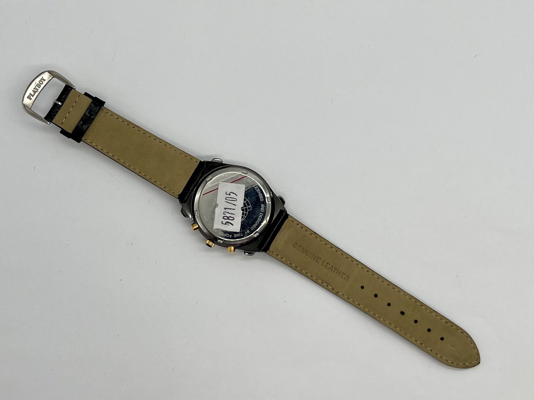 Playboy Orologi: Playboy by Time Force Chronograph Armbanduhr-NOS – Nuovo (secondo la descrizione) da Aarau venduto da VelEis_Watches 4