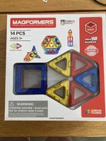 Magformers Magnetisches Spielzeug, 14 Teile, ab 3 Jahren