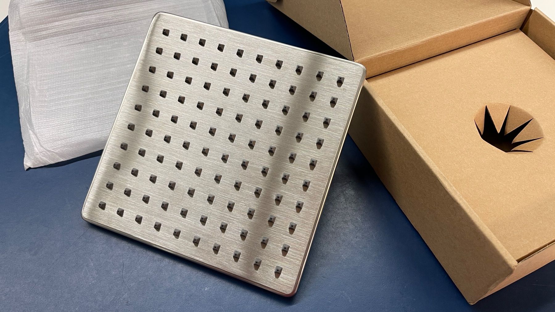 Docce: Regenduschkopf Paneele 20x20cm EDELSTAHL – Nuovo e nell'imballaggio originale da Etzgen venduto da Vendomondo