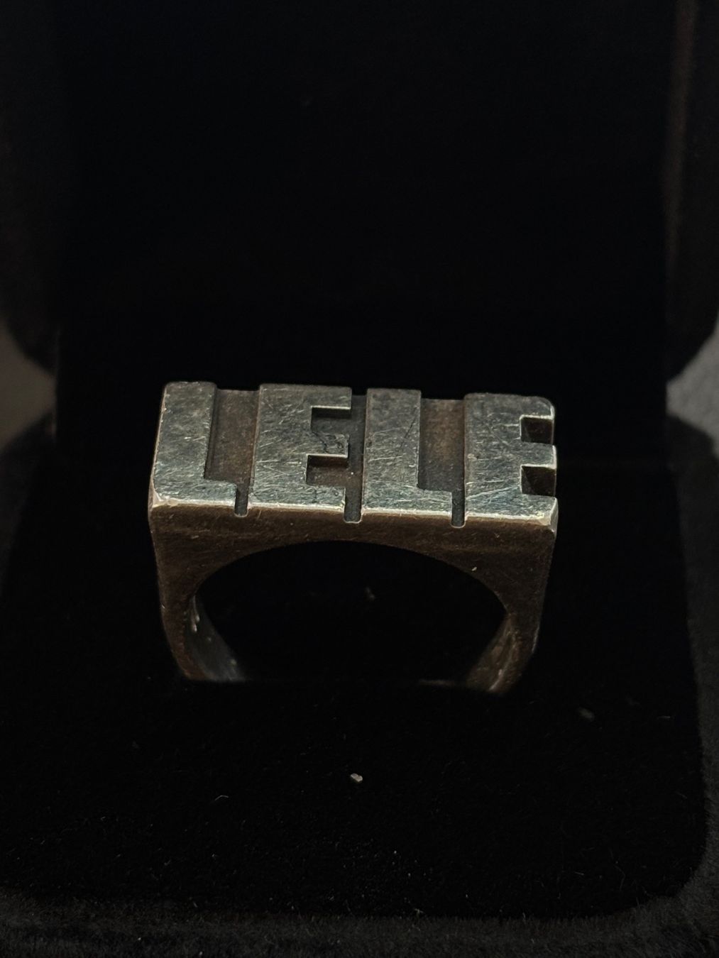 Anelli: ANELLO nove25 in argento "LELE", ottimo per idea regalo – Usato da Lugano venduto da RADIAURUM 2