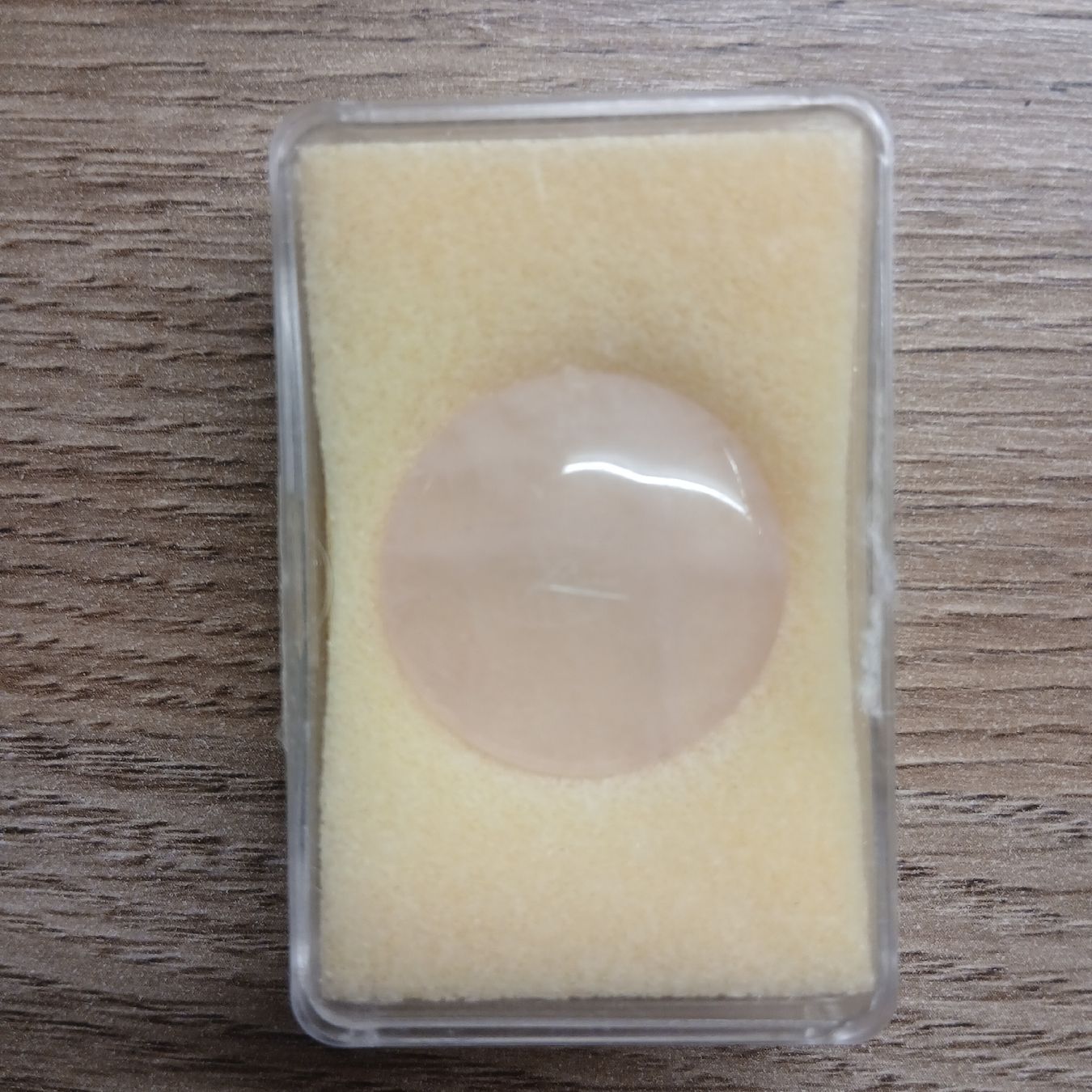 Mineralien & Heilsteine: Rosenquarz Cabochon 30x20mm – Gebraucht aus Rapperswil SG von Danii008