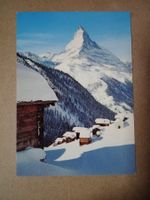 Ak Matterhorn Zermattt Findeln Wallis