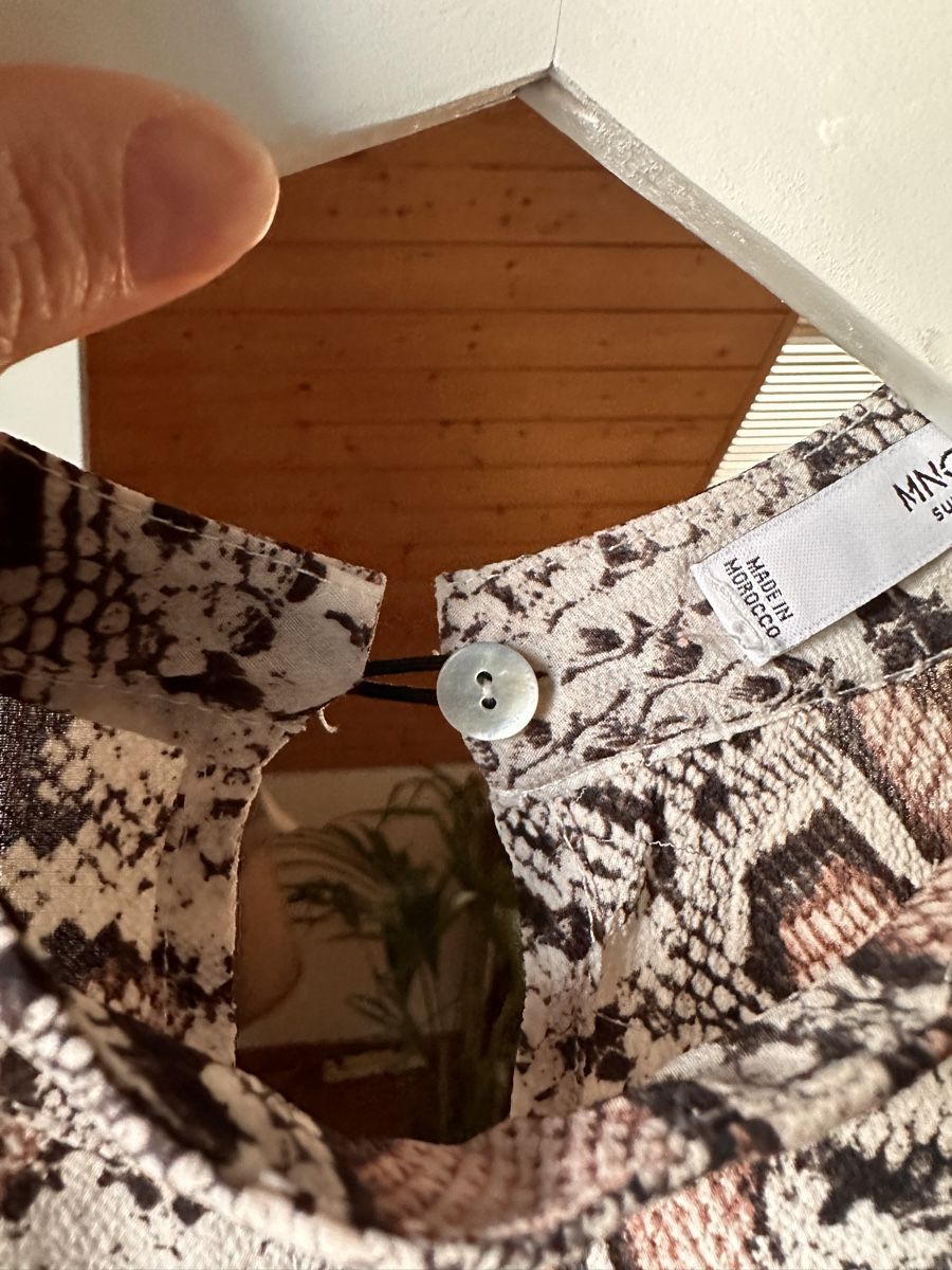 Mango Kleider: Tiered Leo Dress mit Band – Gebraucht aus Zürich von BettinaMarie2308 7