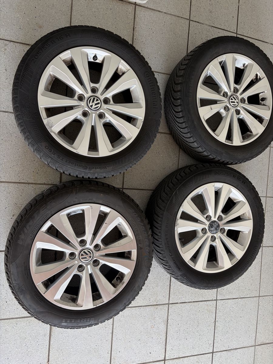 Pneumatici & Ruote complete: Original Winterräder VW Golf 7 – Usato da Triesen venduto da nikii01 2
