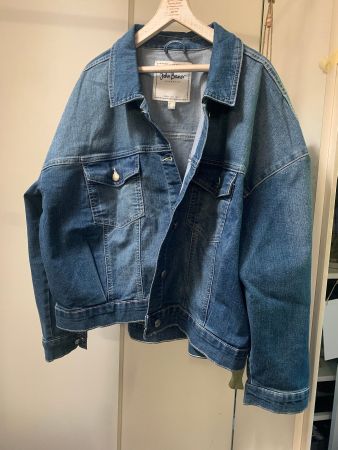 Jeans Jacke, John Baner, Gr. 50