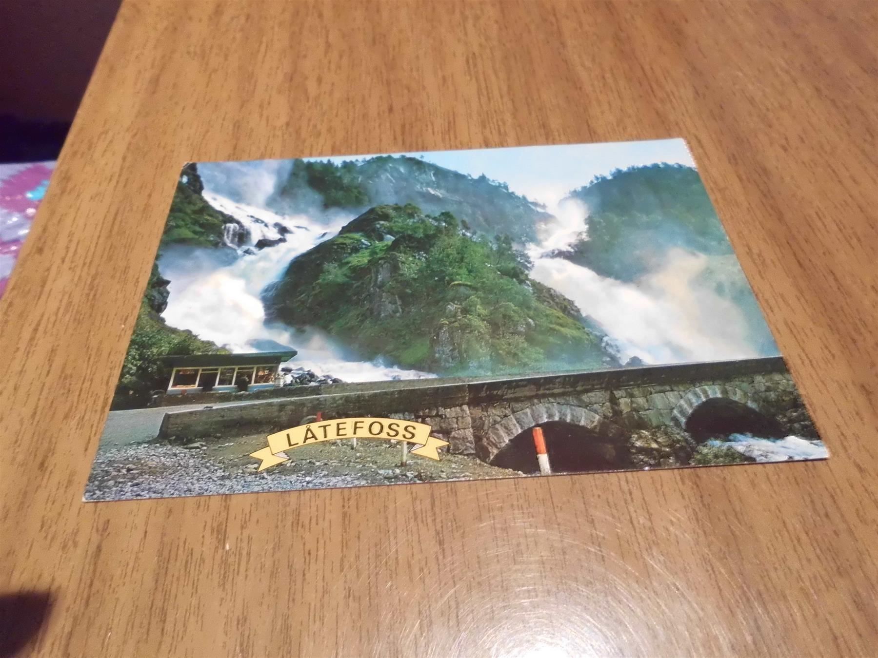 Cartes postales: Ansichtskarte  Latefoss, Norway – D'occasion à Zürich par Motzkuh
