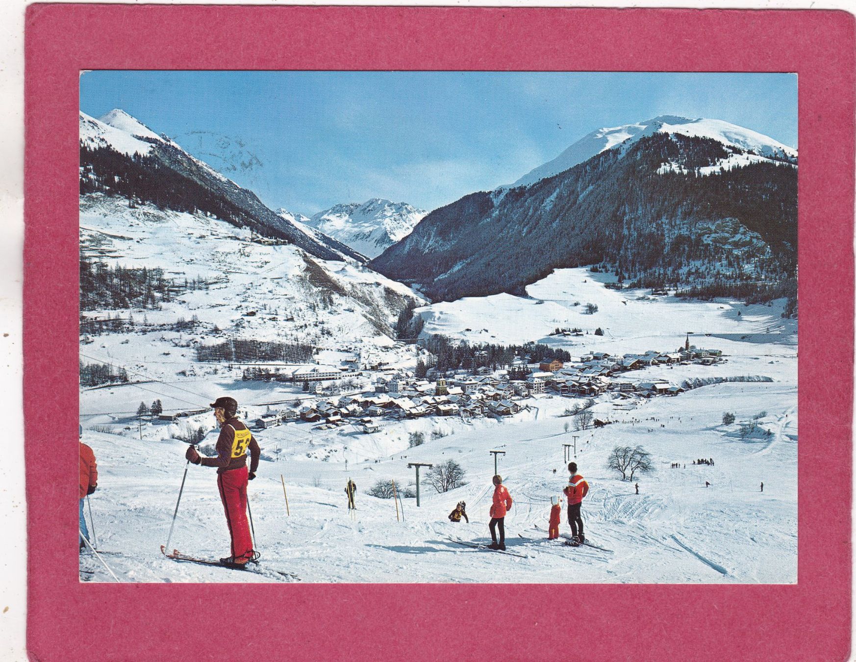 Ansichtskarten: Bergün Skilift 1976 – Gebraucht aus Herisau von Lisegrat2008